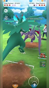 🔥 Shiny Mega Charizard X vs Shiny Mega Charizard Y! Who Wins? #pokemongo #shorts #pokemon #charizard