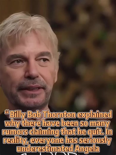 “Billy Bob Thornton explained why there have been so many rumors claiming that he quit. In reality, everyone has seriously underestimated Angela.”#fyp #celebrity #billybobthornton #landman #tiktok