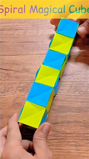 Mind-Blowing Spiral Magical Cube Transformation! 🔥#shorts #viral #magic