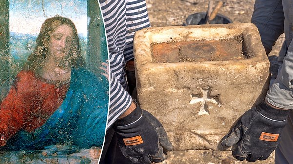 Ancient Christian tomb complex discovered under rubble in Syria