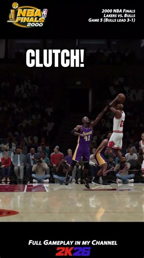 CLUTCH Fadeaway by Jordan over Glen Rice with shot clock winding down! Game 5 Now playing!