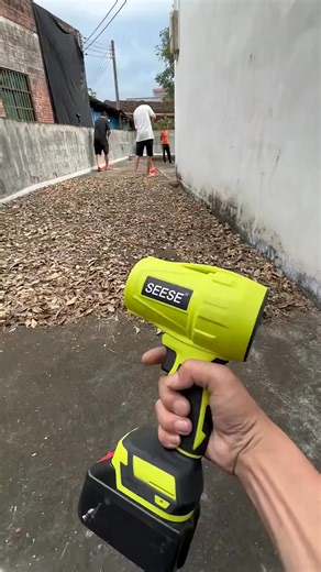 Leaves, dust, even snow — gone in seconds. ⚡ 21V turbo power 💨 Handheld & cordless 🔋 Rechargeable battery This thing is small but blows like a jet engine. | Chloe Pierce