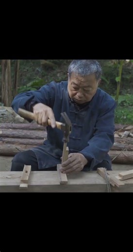 You Don’T Need Nails To Make A Small Bench, It’S So Practical #woodworking