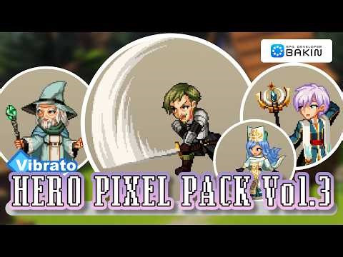DLC: Vibrato HERO PIXEL PACK Vol.3 [RPG Developer Bakin]