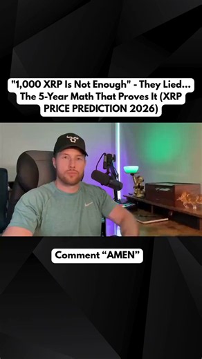1,000 XRP Is Not Enough" - They Lied... The 5-Year Math That Proves It (XRP PRICE PREDICTION 2026)#crypto #assetprotection #wealthbuilding #web3 #llc #financialfreedom #cryptosecurity