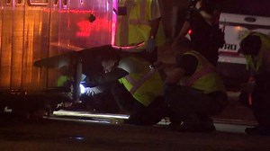 Person lying on tracks hit and killed by METRORail red line train near Medical Center, police say