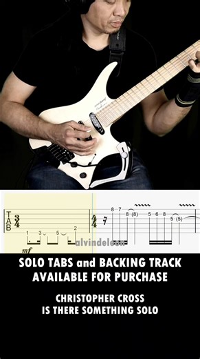 1.9K views · 60 reactions | CHRISTOPHER CROSS IS THERE SOMETHING GUITAR SOLO TABS #ChristopherCross #istheresomething #guitar #guitarsolo #tabs #guitartabsdaily #guitartutorial #guitartabs #guitarcover #guitarpro #alvindeleon #guitarplayer #strandberg #strandbergguitars #guitarsolocover | alvin de leon | Facebook