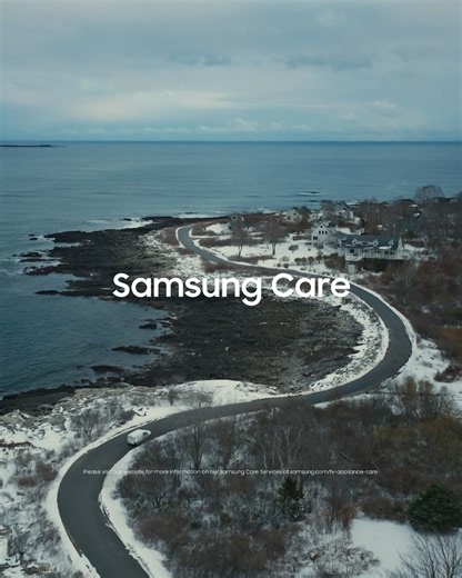 Samsung Beyond Boundaries covers 99% of the U.S.‡ with in-home TV and appliance repair. We got you with convenient care, no matter where you live. Learn more: samsung.com/tv-appliance-care | Samsung