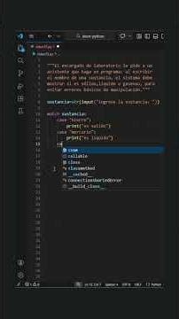 Python program that identifies the state of a substance