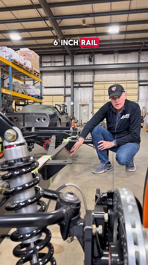 1.7K views · 665 reactions | Strength and performance are essential for any build. It why our G-Machine truck chassis feature a 6” rail. What are you building next? #restomod #protouring #truck #chassis | Schwartz Performance Inc. | Facebook