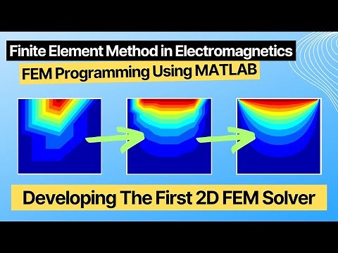 Developing the first 2D FEM Solver (Finite Element Method in Electromagnetics #27)