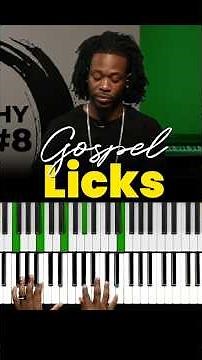 Gospel piano chords and riffs in the Key of D. #pianolessons #gospelchops #jazzpiano