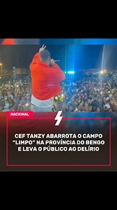 2.3K views · 215 reactions | AQUECEU  CEF Tanzy abarrota o campo “Limpo” na província do Bengo e leva o publico ao delírio No dia 7 (Sábado) de Setembro, o cantor CEF Tanzy, esteve na província do Bengo onde abarrotou o campo Limpo de Capari levando o publico ao delirio. O que tens a dizer quanto a isso? “DEIXA-SE IMPAKTAR COM A NOSSA ENERGIA” | Impaktando | Facebook
