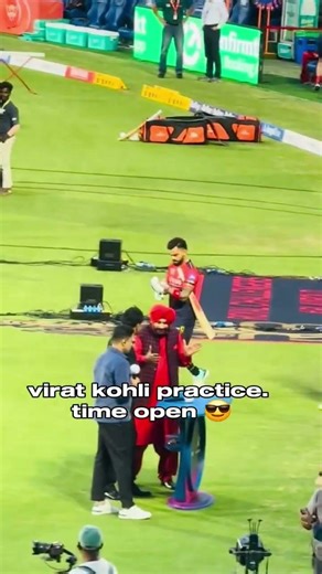 virat kohli practice or open match 🤔... #rcb #cricket #viratkohli