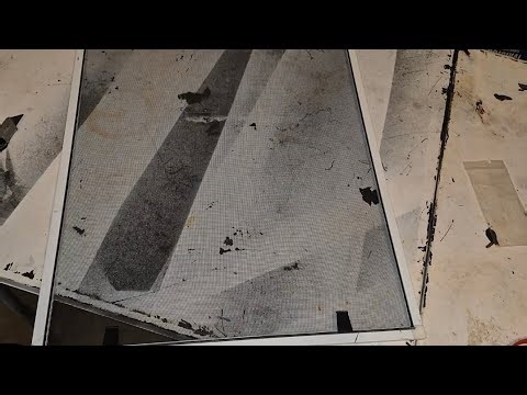 Window screen installation