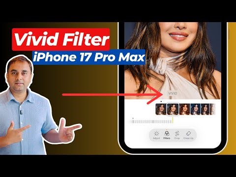 How to Set Vivid Filter as Default on iPhone 17 Pro Max | Easy Camera Settings for Stunning Photos