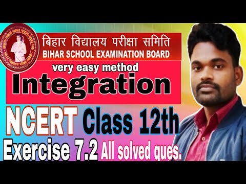 Integration ncert exercise 7.2 Ques. 32 to 39 Method of integration class 12th maths