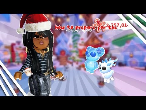 how to prepare for the adopt me *christmas* update 🎄🎅🏻