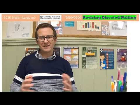 How to Achieve Full Marks for Directed Writing (CIE IGCSE English Language 0500/0990)