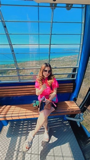 Caecillia on Instagram: "Peaceful views and fresh air from the top.. . . #ArthursSeatEagle #morningtonpeninsula #Melbourne"