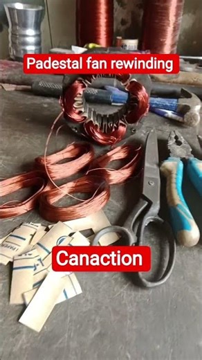 Pedestal Fan Rewinding Ka Complete Tarika Connection Easy Guide #wiringcanection #wiring