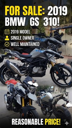 For Sale: 2019 BMW G 310 GS | Well-Maintained & Ready to Ride! #bikeforsale #bmw