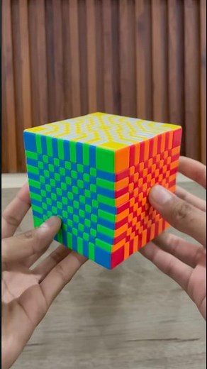 Checkerboard Pattern on 12x12 Rubik’s cube
