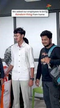 Employees Brought the Most Random Things to Work! 🤯 | Office Challenge | NSEG #nseg #shorts