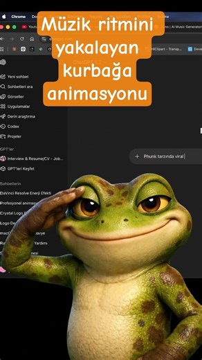 Müziğe Göre Zıplayan Kurbağa Yapmak! (Python + Shader Art)
