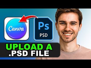 How to Open a Photoshop (.PSD) File in Canva
