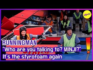 [HOT CLIPS] [RUNNINGMAN] Crossing the Styrofoam bridge (ENG SUB)