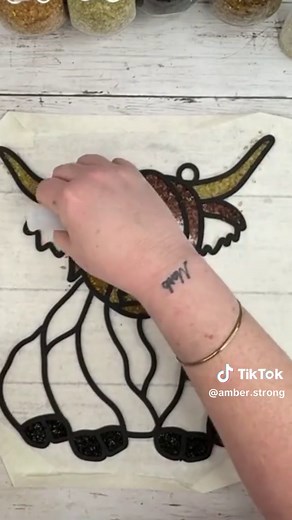 DIY Highland Cow Suncatcher: Step-by-Step Tutorial