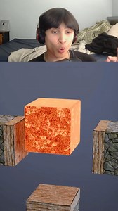 Minecraft vs real life physics comparison