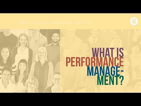 What is Performance Management?