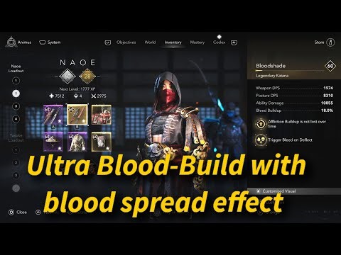 Assassin's Creed Shadows - Ultra Bleed-Build with bleed spread effect