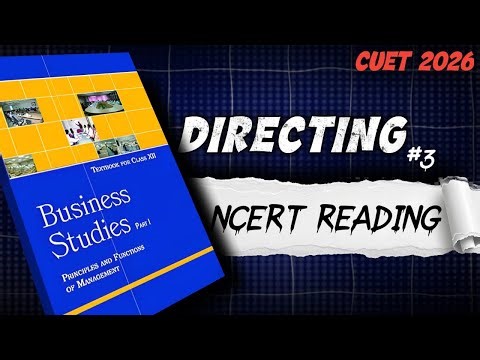 Unit 7 BST NCERT READING | CUET 2026 | Part(3/3)