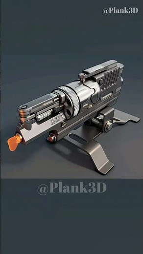 Mechanical Gun Firing System 🔫| 3D Motion Demo #3d #shorts #GunMechanism