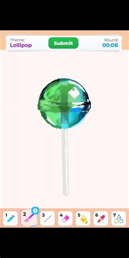 Roblox Speed Draw | Lollipop 🍭#artshorts