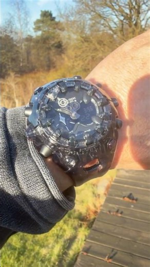 G-SHOCK „Alien“-Look in Schwarz 😳 GA-V01SKE-8A #gshock #watchdavid #casio