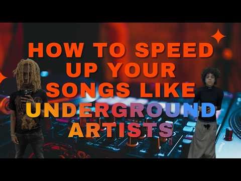 Speed Up/Slow Down Your Songs Like Underground Artists (FL Studio + Bandlab)