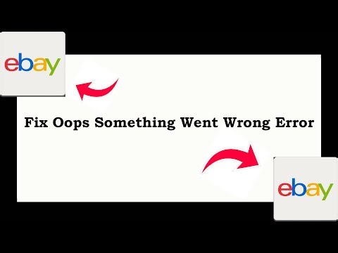 Fix ebay App Oops Something Went Wrong Error | Fix ebay went wrong error | PSA 24