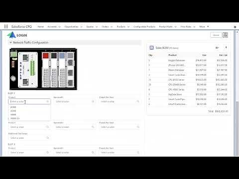 Logik.io for Salesforce CPQ Demo