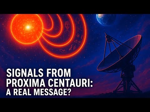 Proxima Centauri A Real Message