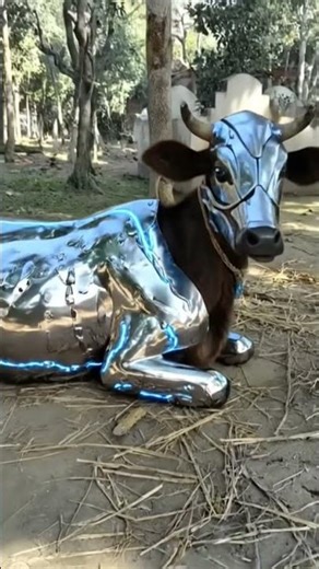 Robot Captions off Cow 🐄😅