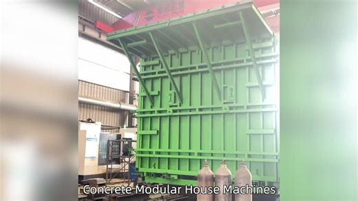 Modular Cement House Machine with 1 Year Warranty and High Operating Efficiency for Prefab Concrete Homes Production