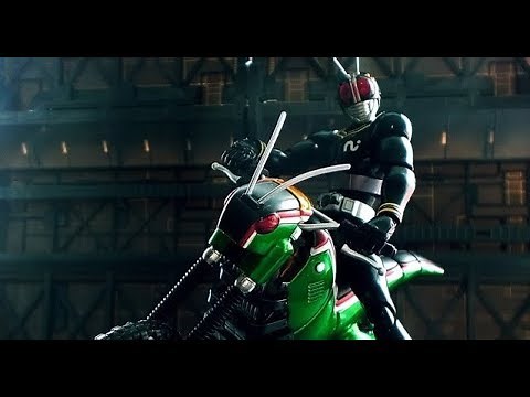 Kamen rider motorcycle scenes in all series openings (from showa to heisei:1971-2018)