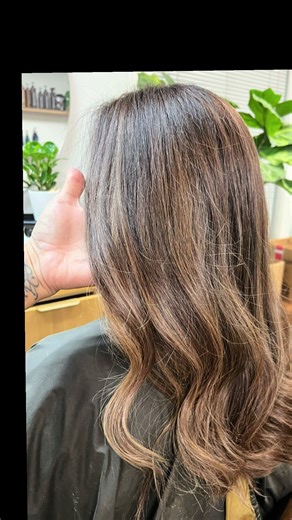 Full Head Baby Lights with Root Smudge and Toner