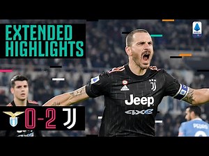 Lazio 0-2 Juventus | Bonucci Seals Victory in Rome! | EXTENDED Highlights