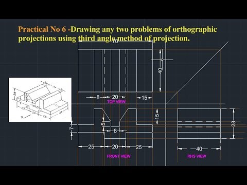 Practical No 6 COMPUTER AIDED DRAFTING (CAD) MSBTE Polytechnic ME-3K