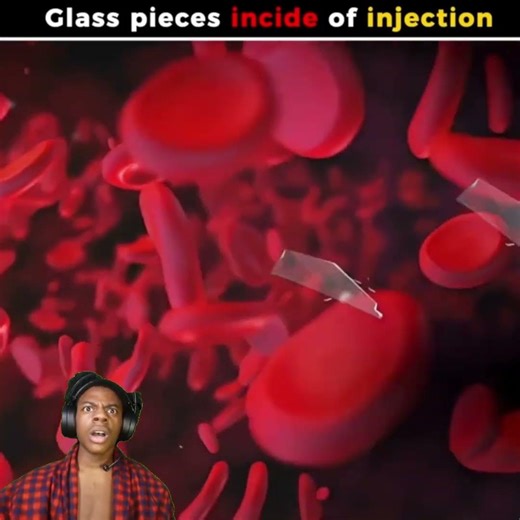 Can Glass enter Inside Of Injection?😨